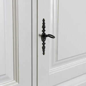 Landhaus Kleiderschrank 3-Türig, weiß Shabby Chic