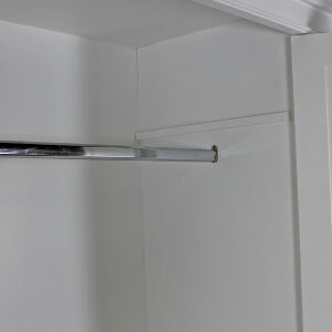 Landhaus Kleiderschrank 3-Türig, weiß Shabby Chic