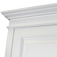 Landhaus Kleiderschrank 3-Türig, weiß Shabby Chic