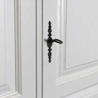Landhaus Kleiderschrank 3-Türig, weiß Shabby Chic