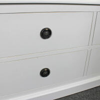 Landhaus Kleiderschrank 3-Türig, weiß Shabby Chic