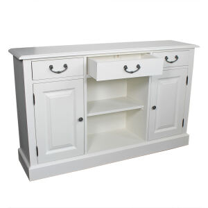 Wohnzimmer Landhaus Sideboard altweiß
