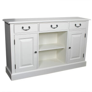Wohnzimmer Landhaus Sideboard altweiß