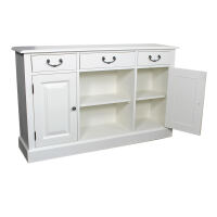 Wohnzimmer Landhaus Sideboard altweiß