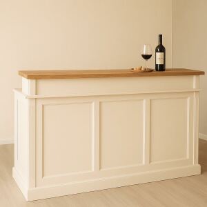 langer Bartresen - Landhausstil mit Eichen-Platte in...