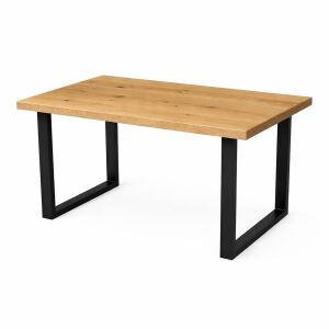 Esstisch 140x90cm massive Wildeiche geölt mit...