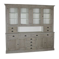 Großer Esszimmer Buffetschrank Landhausstil graubraun