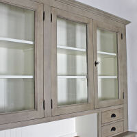Großer Esszimmer Buffetschrank Landhausstil graubraun