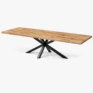 Speisetisch erweiterbar 180x90cm mit 2 Ansteckplatten,...
