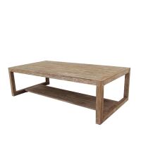 gebürsteter Teakholz-Tisch Outdoor 70x140cm