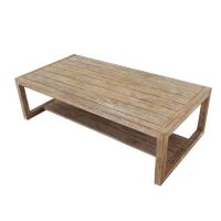 gebürsteter Teakholz-Tisch Outdoor 70x140cm