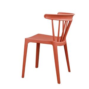 Nordic Outdoorstuhl, orange-rot