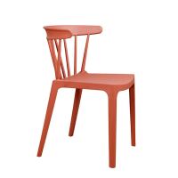 Nordic Outdoorstuhl, orange-rot