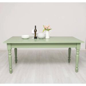 grüner Tisch 180cm - blassgrün mit...