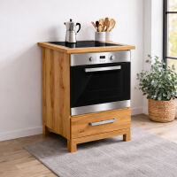 Massivholz Herdmodul Premium