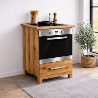 Massivholz Herdmodul Premium