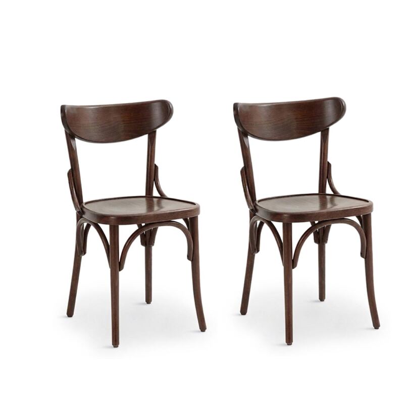 Esszimmerstuhl Vintage Bistrostil (2er-Set) konfigurierbar