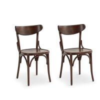 Esszimmerstuhl Vintage Bistrostil (2er-Set) konfigurierbar