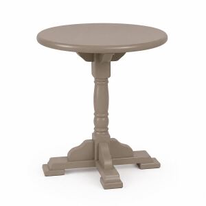 Nordic Essgruppe 3-teilig: Esstisch mit 2 Stühlen, grau/beige