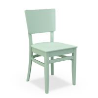 Massivholzstuhl Nordic Style farbig lackiert, viele RAL Farben