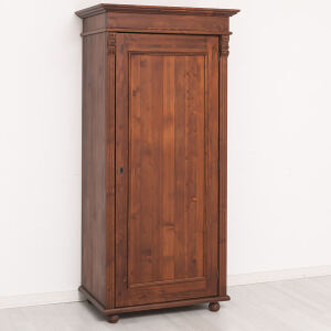 schmaler Schrank in mahagoni - Landhaus Kleiderschrank