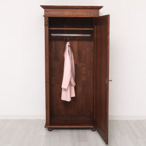 schmaler Schrank in mahagoni - Landhaus Kleiderschrank