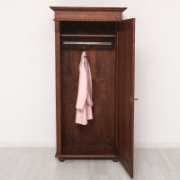 schmaler Schrank in mahagoni - Landhaus Kleiderschrank
