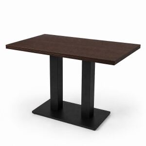 Esstisch 120 × 70 cm mit Mittelfuß aus...