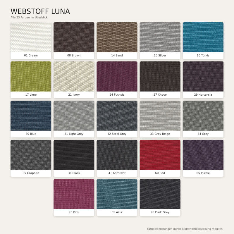Luna Stoffbezug
