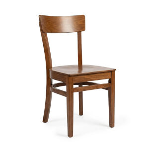 Esszimmer-Set 5-teilig mit 4 Holzstühlen Buche | Design: Nussbaum