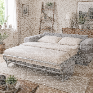 Schlafsofa mit Matratze
