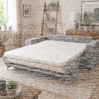Schlafsofa mit Matratze