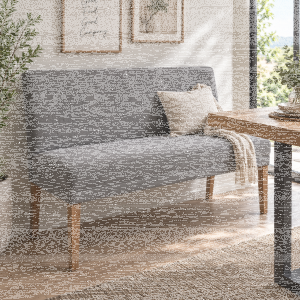 Esszimmer Polsterbank Landhausstil - ohne Armlehnen