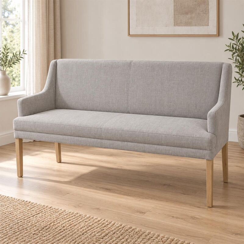 Esszimmer Polsterbank Landhausstil - mit Armlehnen