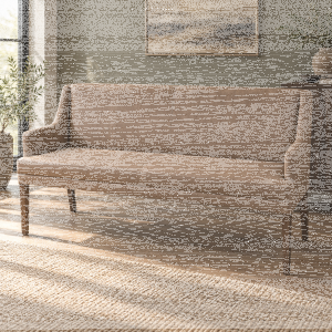 Esszimmer Polsterbank Landhausstil - mit Armlehnen