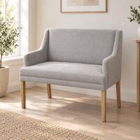 Esszimmer Polsterbank Landhausstil - mit Armlehnen