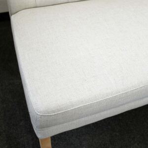 Landhaus Esszimmer Polsterbank mit gefalteter Knopfsteppung