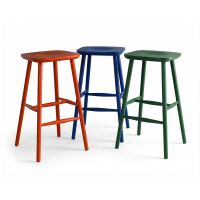 Hocker aus Buchenholz, 80 cm hoch | RAL-Wunschlackierung