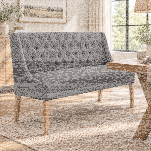 Esszimmer Polsterbank Landhausstil mit gefalteter...