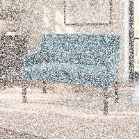 Esszimmer Polsterbank Landhausstil mit Armlehnen und Knöpfen