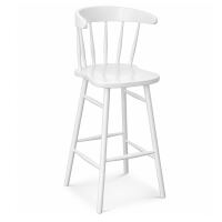Barstuhl 2er-Set aus Buche massiv | modern im Windsor-Stil | versch. Holztöne wählbar