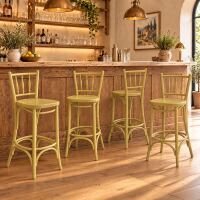 Farbiger Barstuhl im Bistrostil aus Buche | RAL-Farbe wählen