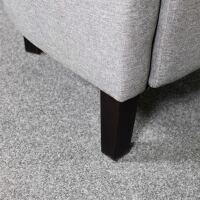 Clubsessel Pelino Webstoff fein, grau