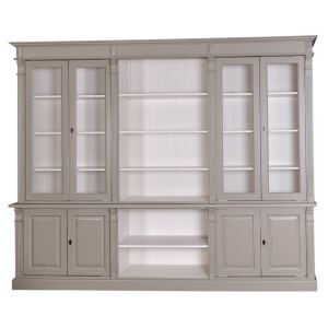 Landhaus Wohnwand mit Vintrinen shabby chic / antik look
