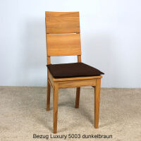 Sitzkissenbezug für Kissen Stuhl LINO ohne Sitzschaum Bezug Stoff Luxury