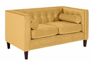 Vintage 2-Sitzer Sofa Jeronimo Samtvelours mais