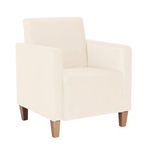 Cocktail Sessel Maja Samtvelours creme