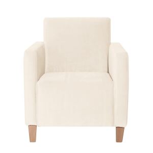 Cocktail Sessel Maja Samtvelours creme