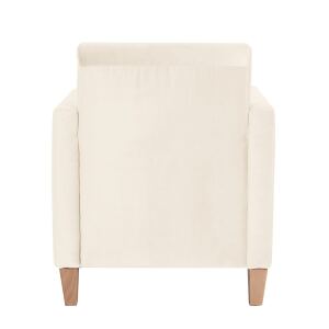 Cocktail Sessel Maja Samtvelours creme