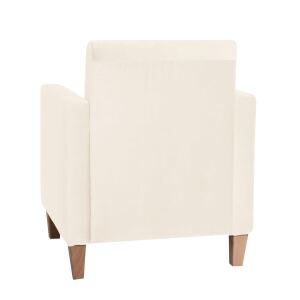 Cocktail Sessel Maja Samtvelours creme